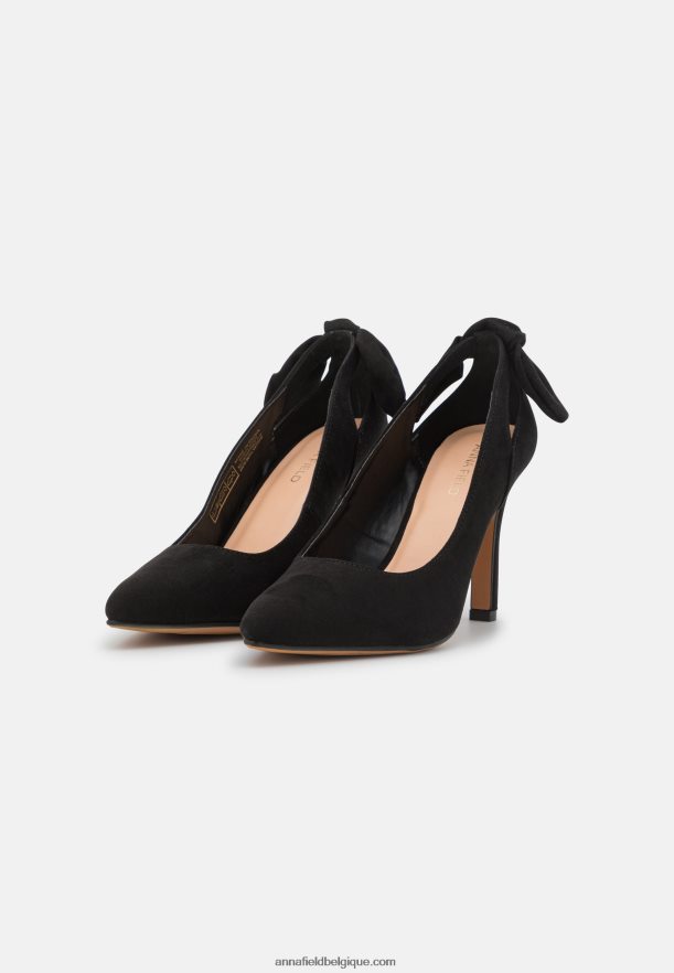 femmes talons classiques noirs Anna FieldNHH26B1589