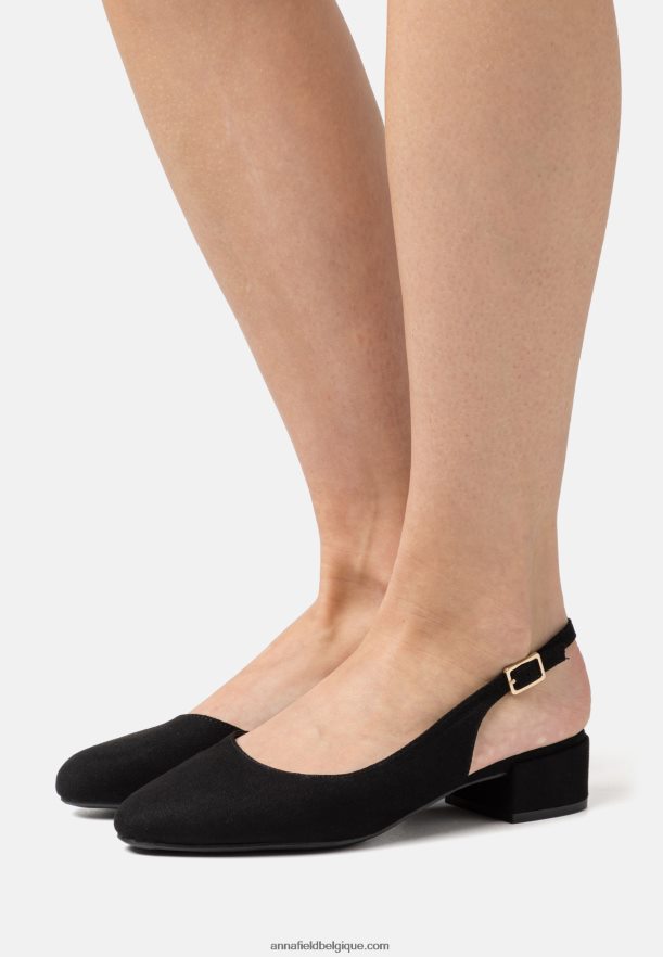 femmes talons classiques noirs Anna FieldNHH26B1600