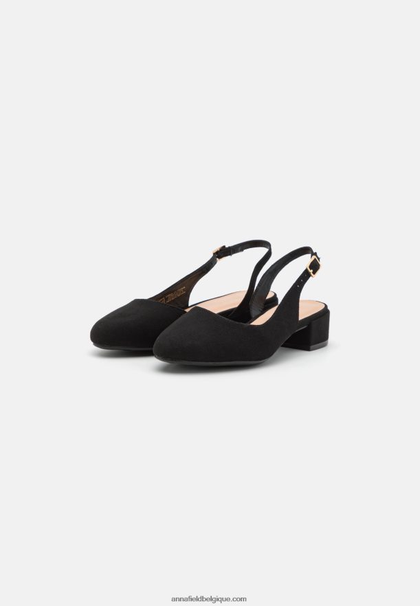 femmes talons classiques noirs Anna FieldNHH26B1600