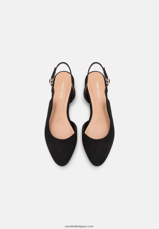 femmes talons classiques noirs Anna FieldNHH26B1600