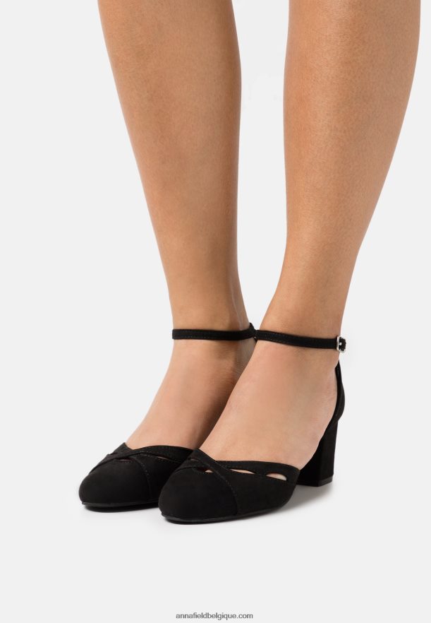 femmes talons classiques noirs Anna FieldNHH26B1622