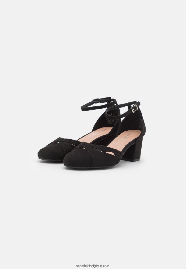 femmes talons classiques noirs Anna FieldNHH26B1622