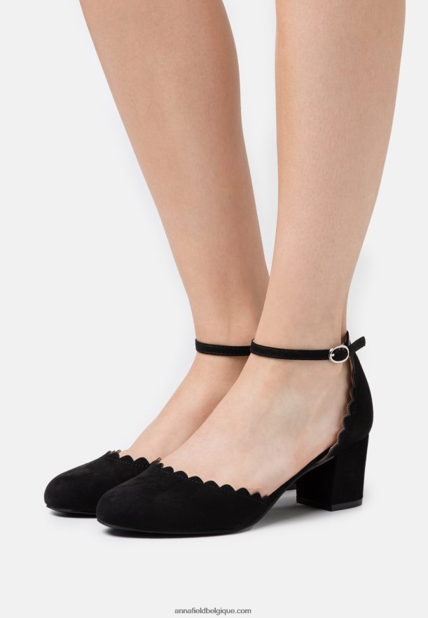 femmes talons classiques noirs Anna FieldNHH26B1625