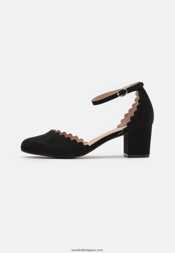 femmes talons classiques noirs Anna FieldNHH26B1625