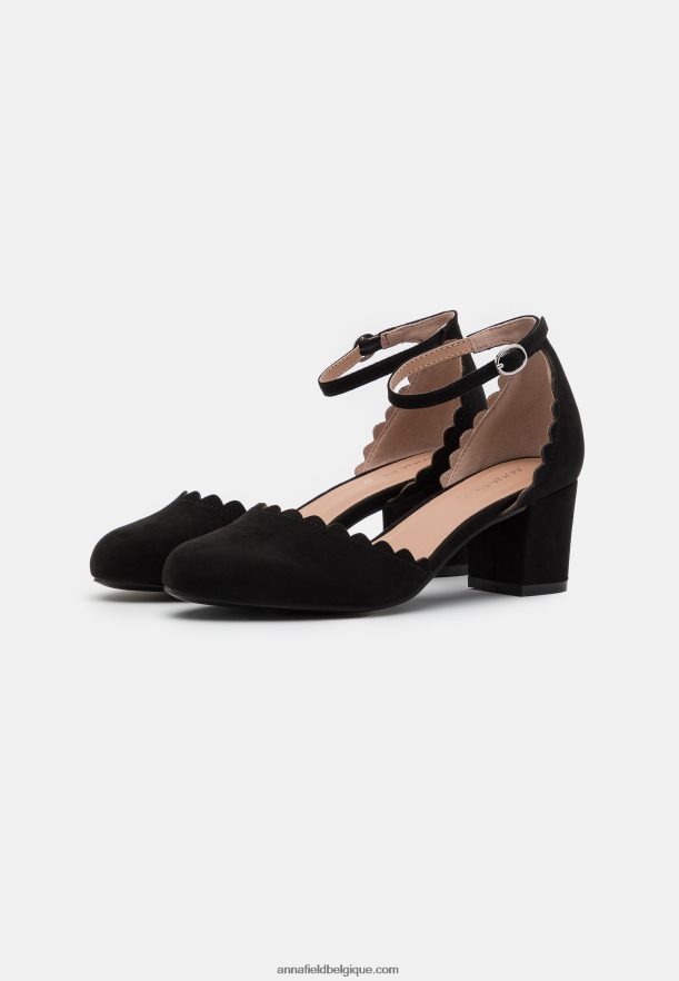 femmes talons classiques noirs Anna FieldNHH26B1625
