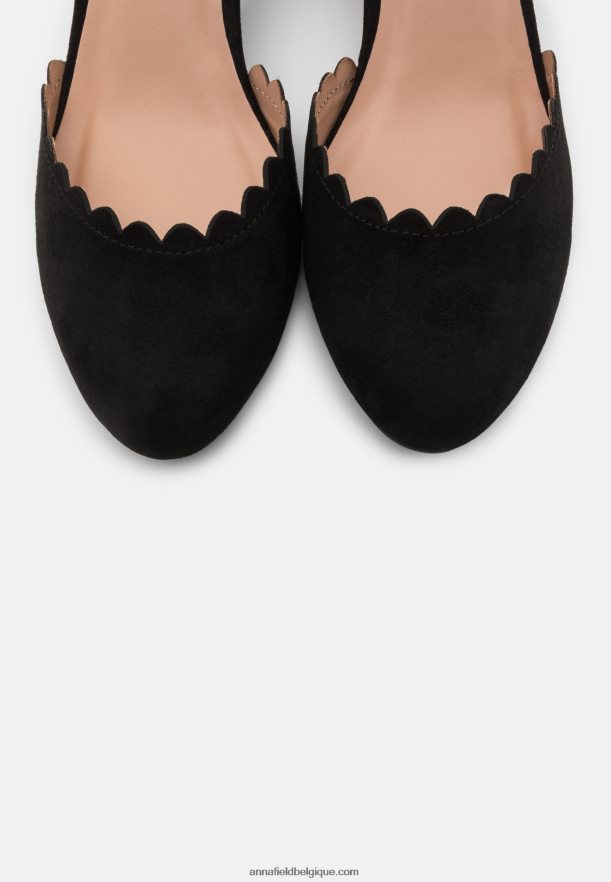 femmes talons classiques noirs Anna FieldNHH26B1625
