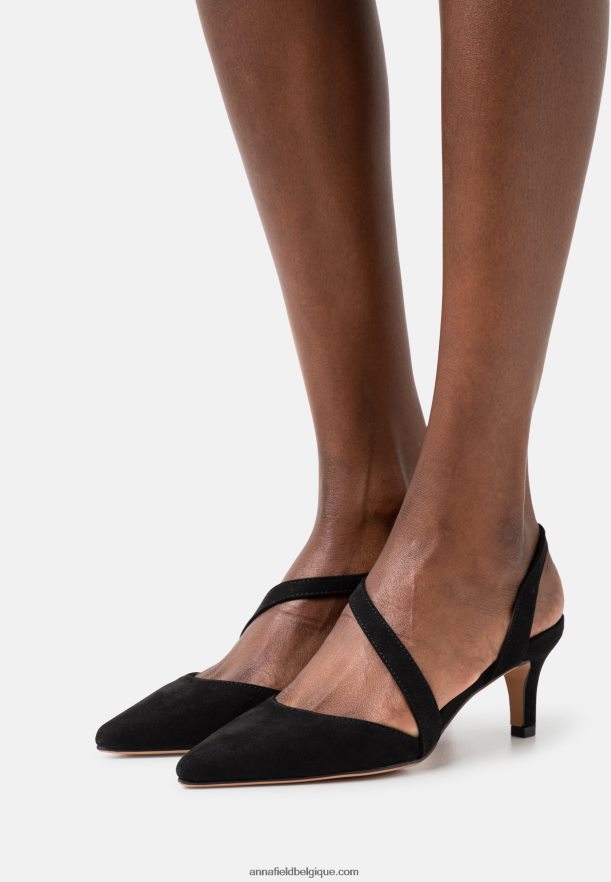 femmes talons classiques noirs Anna FieldNHH26B1632