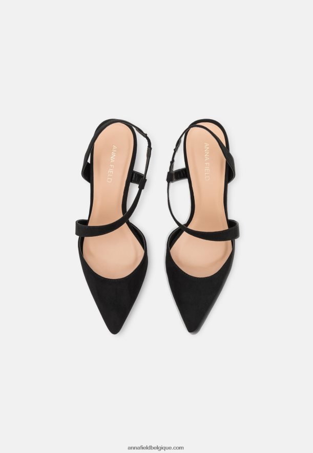 femmes talons classiques noirs Anna FieldNHH26B1632