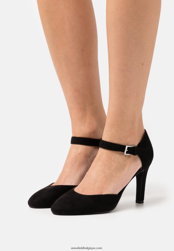 femmes talons classiques noirs Anna FieldNHH26B1648