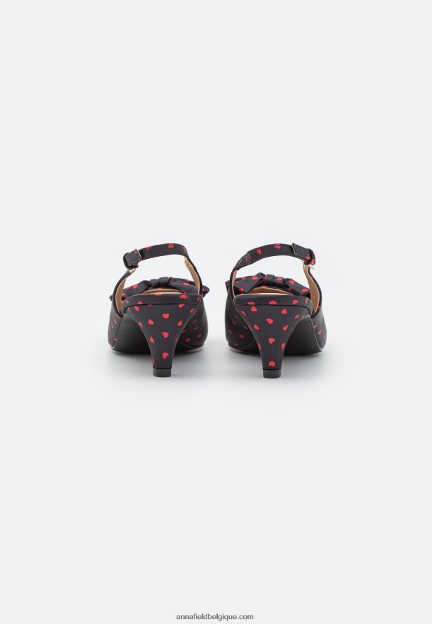 femmes talons classiques noirs Anna FieldNHH26B1650