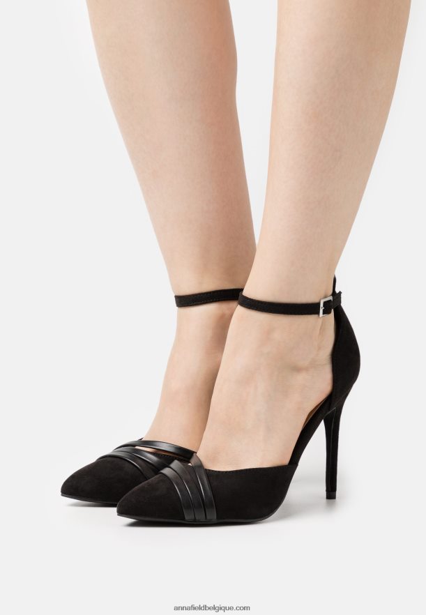 femmes talons classiques noirs Anna FieldNHH26B1668
