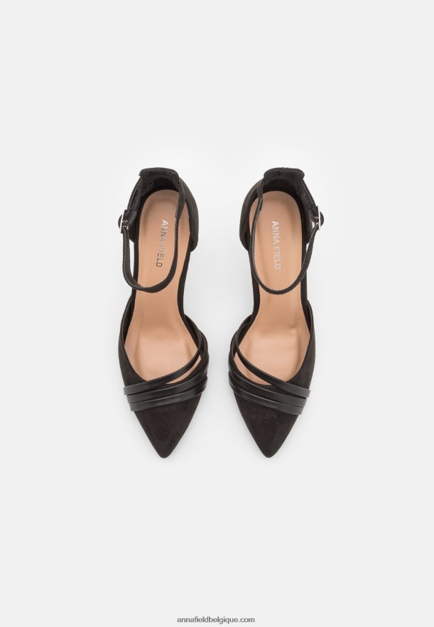 femmes talons classiques noirs Anna FieldNHH26B1668