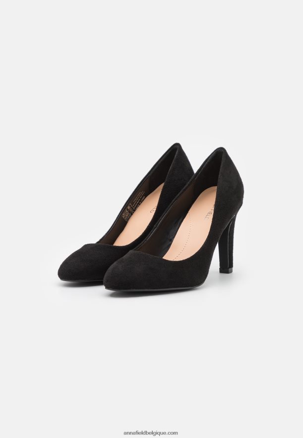 femmes talons classiques noirs Anna FieldNHH26B1683