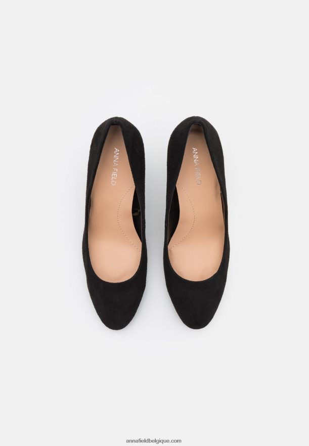femmes talons classiques noirs Anna FieldNHH26B1683
