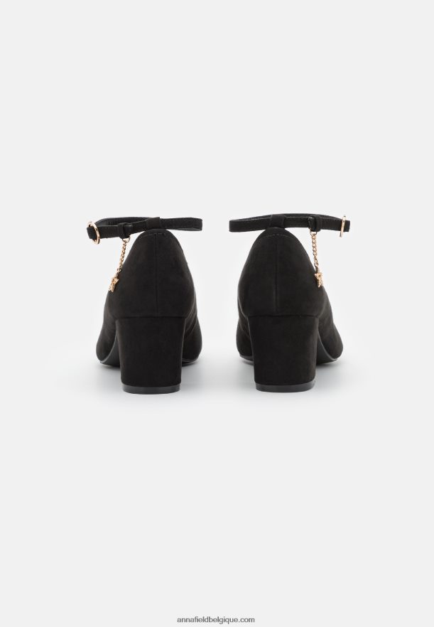 femmes talons classiques noirs Anna FieldNHH26B1684