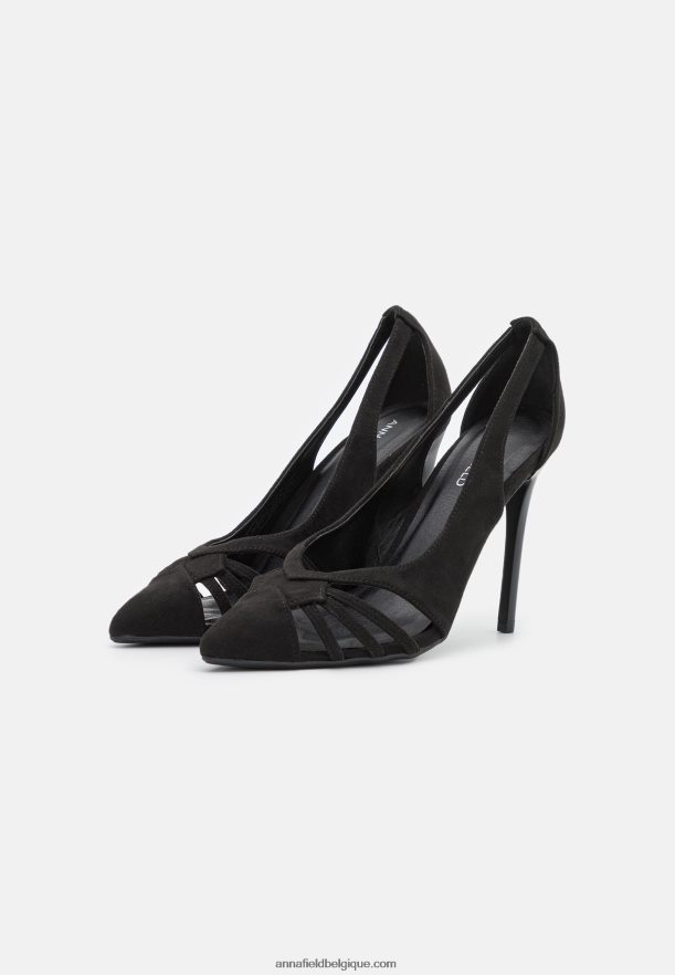 femmes talons classiques noirs Anna FieldNHH26B1691