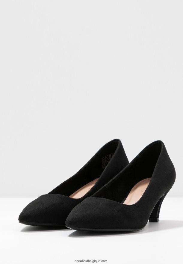 femmes talons classiques noirs Anna FieldNHH26B1704
