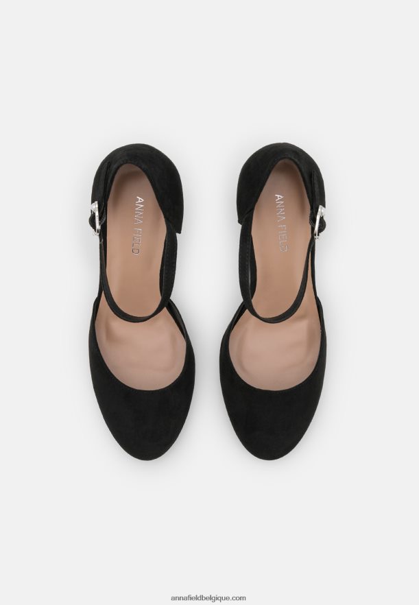 femmes talons classiques noirs Anna FieldNHH26B1717