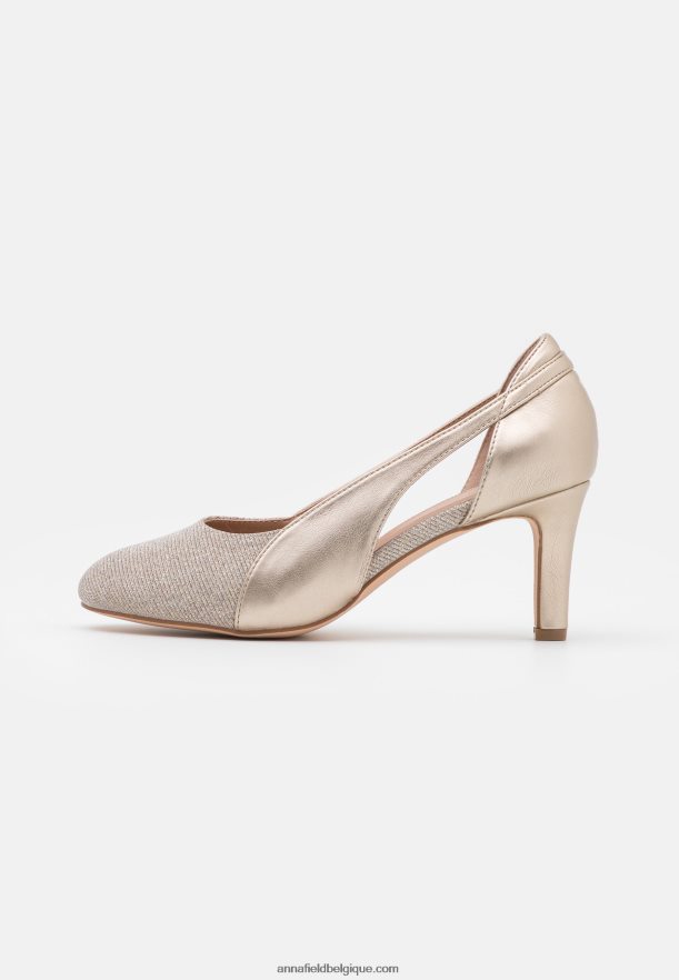 femmes talons classiques or Anna FieldNHH26B1602