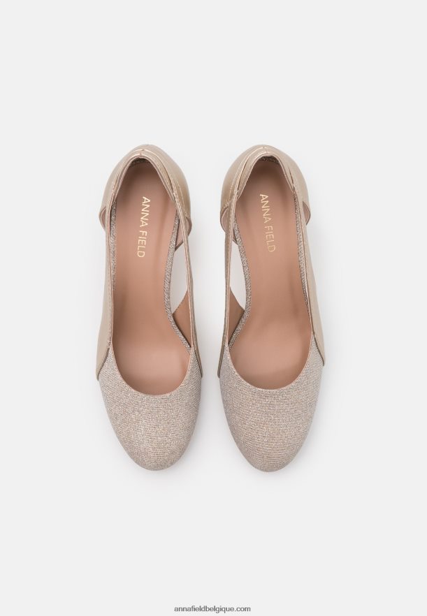 femmes talons classiques or Anna FieldNHH26B1602
