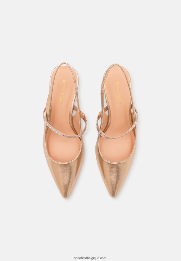 femmes talons classiques or Anna FieldNHH26B1611