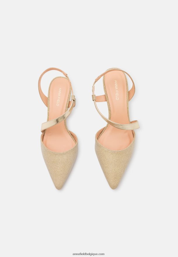 femmes talons classiques or Anna FieldNHH26B1631