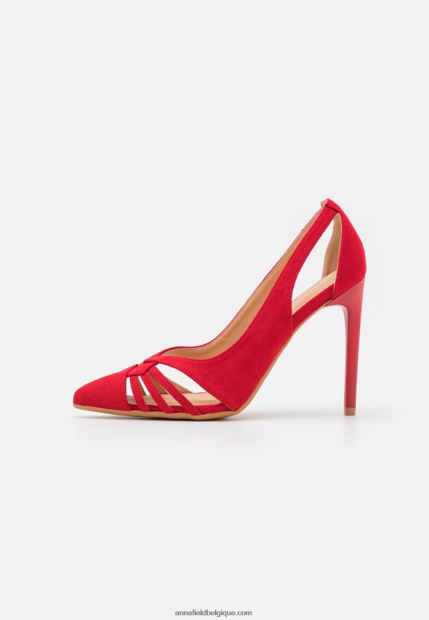 femmes talons classiques rouges Anna FieldNHH26B1604