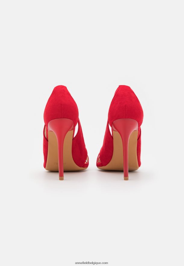 femmes talons classiques rouges Anna FieldNHH26B1604