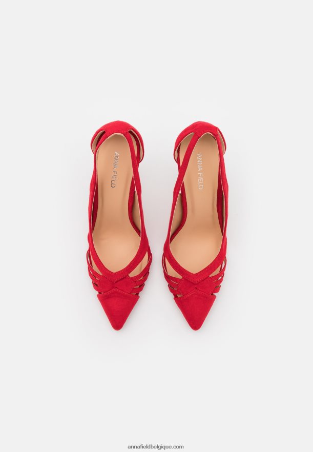 femmes talons classiques rouges Anna FieldNHH26B1604