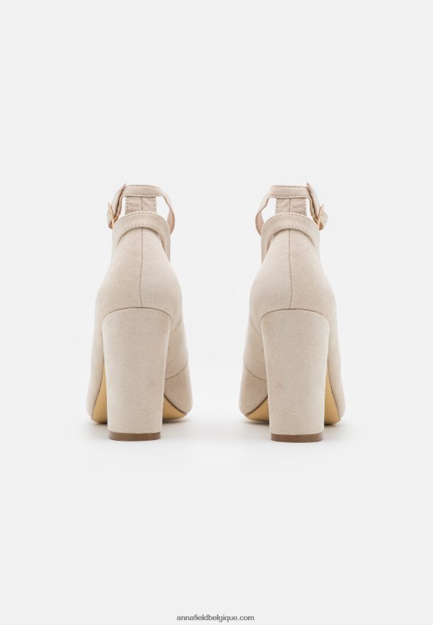 femmes talons classiques taupe Anna FieldNHH26B1643