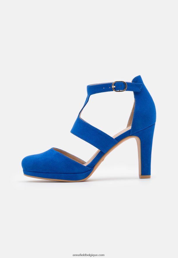femmes talons hauts bleu roi Anna FieldNHH26B1721