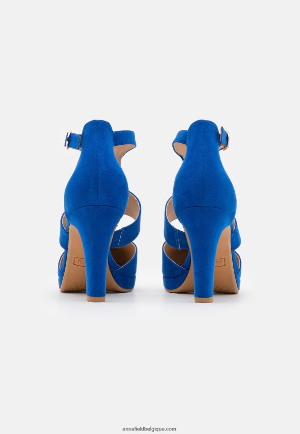 femmes talons hauts bleu roi Anna FieldNHH26B1721