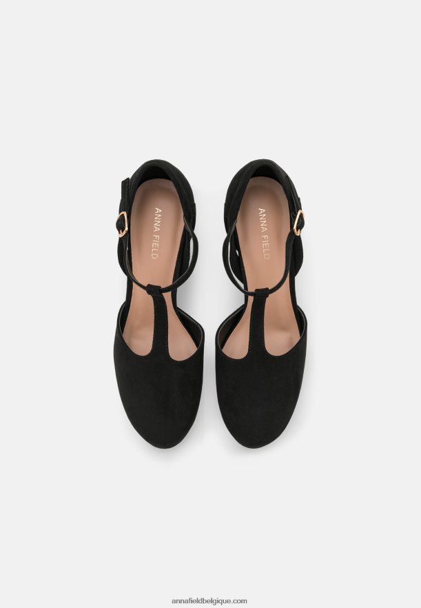 femmes talons plateforme noirs Anna FieldNHH26B1736