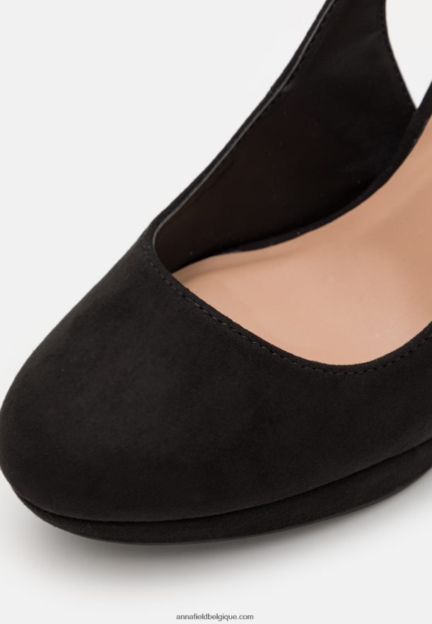 femmes talons plateforme noirs Anna FieldNHH26B1765