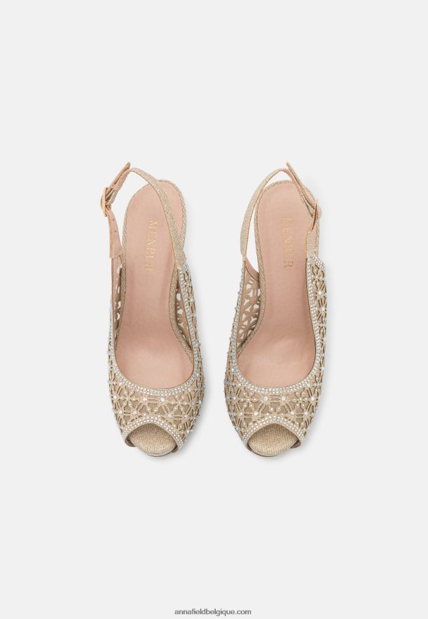 femmes talons plateforme or Anna FieldNHH26B1706