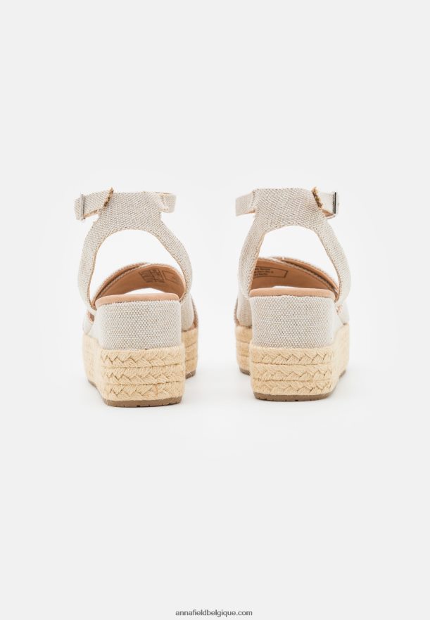 femmes espadrilles beiges Anna FieldNHH26B1486