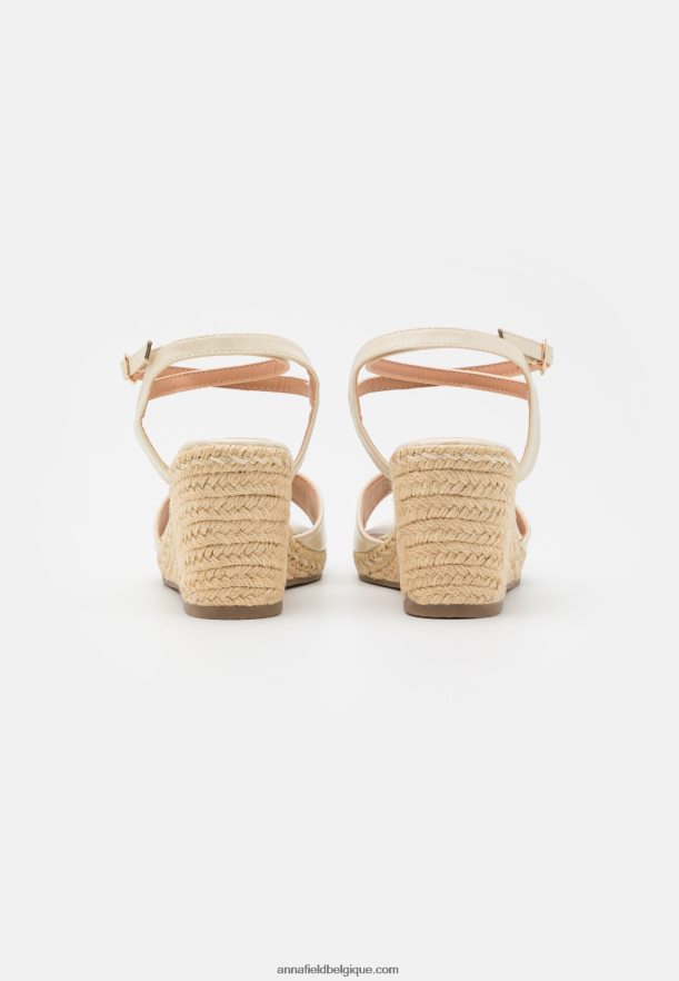 femmes espadrilles blanc cassé Anna FieldNHH26B1451
