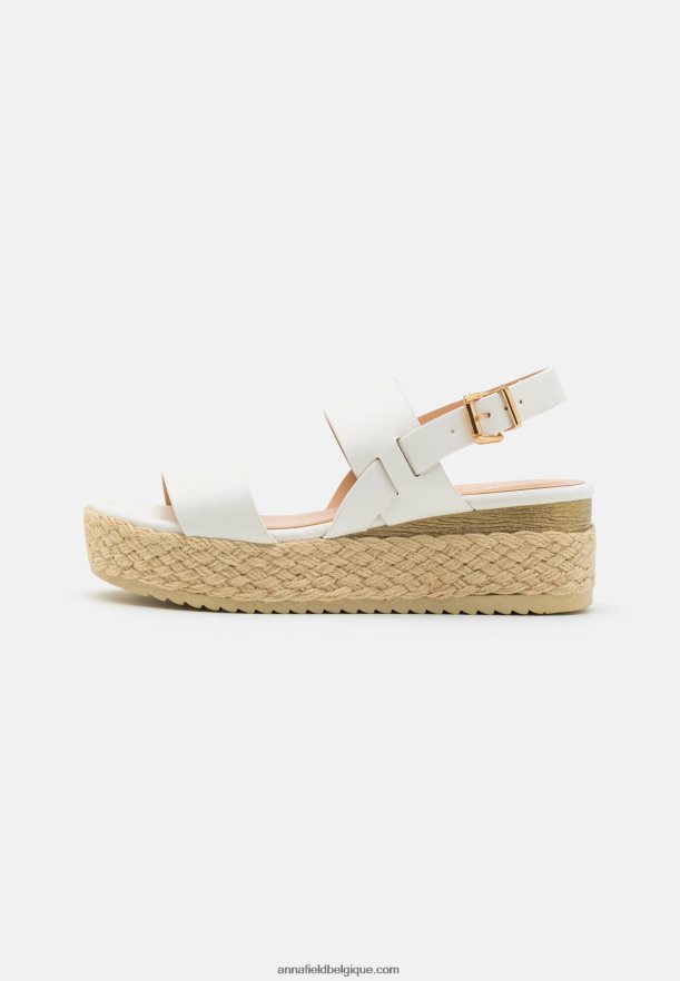 femmes espadrilles blanches Anna FieldNHH26B1459