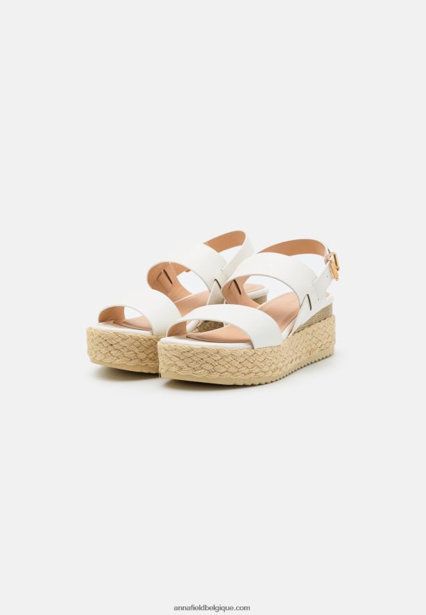 femmes espadrilles blanches Anna FieldNHH26B1459