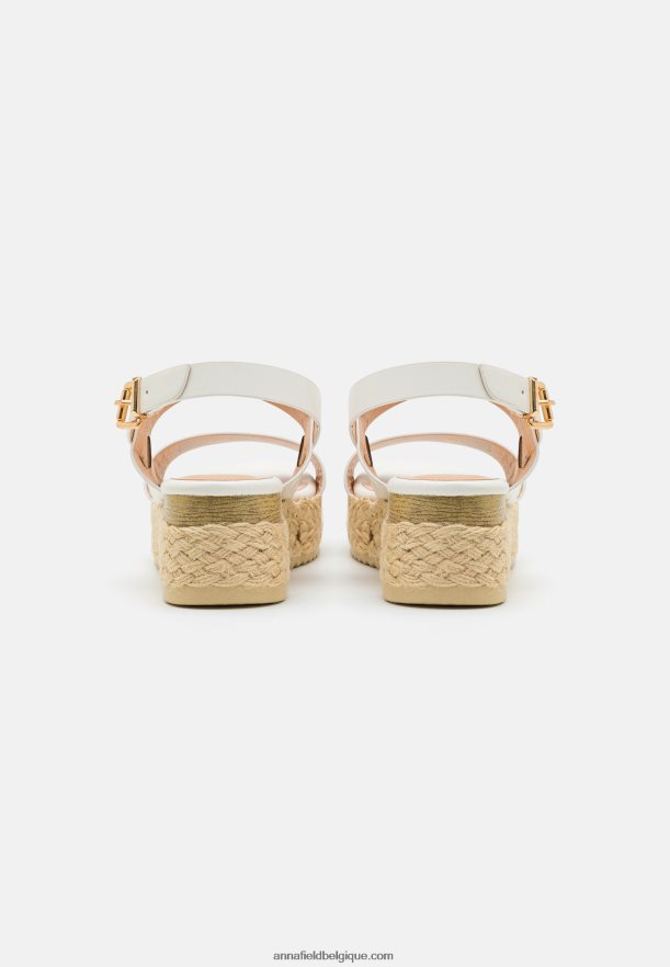 femmes espadrilles blanches Anna FieldNHH26B1459