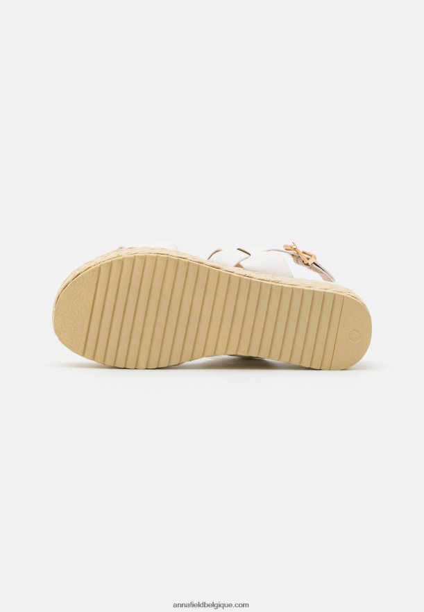 femmes espadrilles blanches Anna FieldNHH26B1459