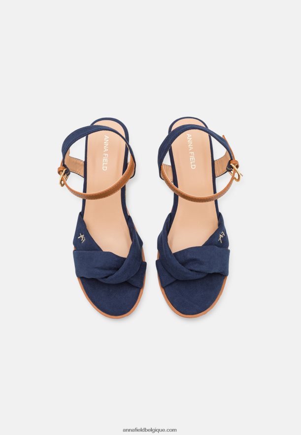 femmes espadrilles bleu foncé Anna FieldNHH26B1494