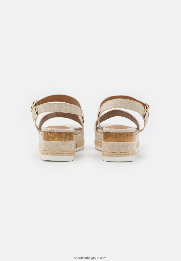 femmes espadrilles confort beiges Anna FieldNHH26B1450