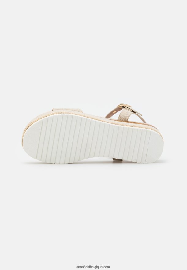 femmes espadrilles confort beiges Anna FieldNHH26B1450