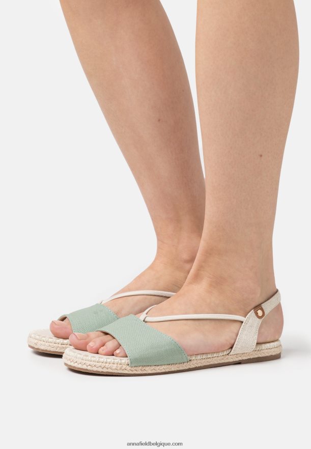 femmes espadrilles menthe Anna FieldNHH26B1342