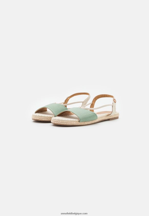 femmes espadrilles menthe Anna FieldNHH26B1342
