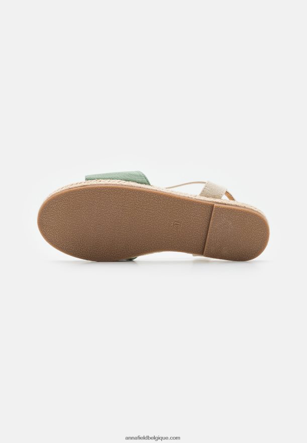 femmes espadrilles menthe Anna FieldNHH26B1342