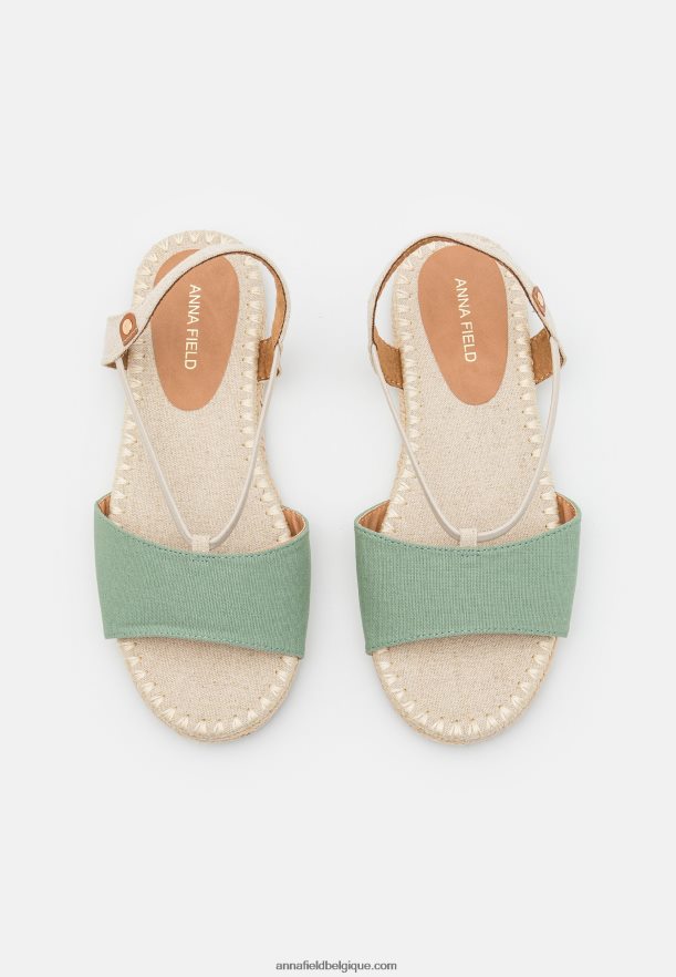 femmes espadrilles menthe Anna FieldNHH26B1342