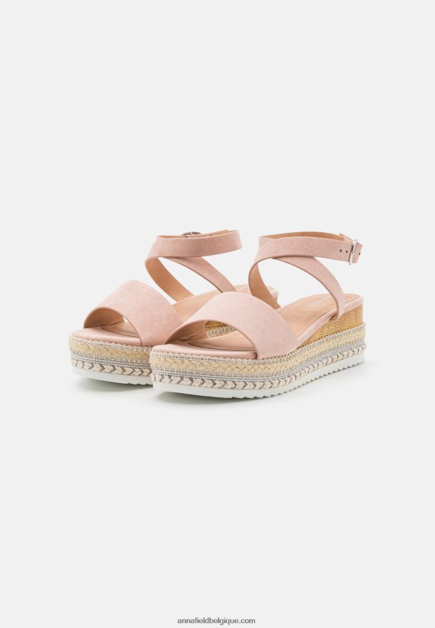 femmes espadrilles rose clair Anna FieldNHH26B1476