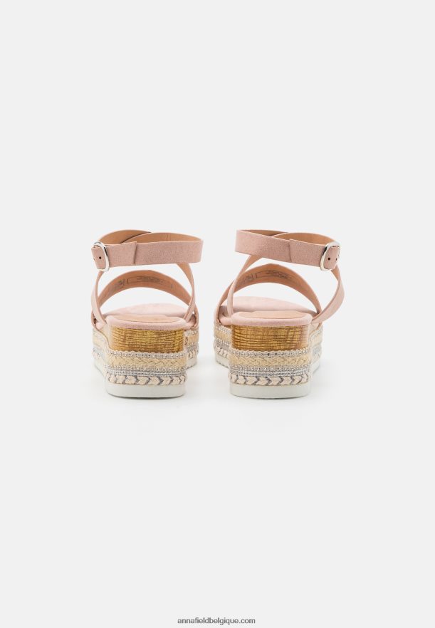 femmes espadrilles rose clair Anna FieldNHH26B1476